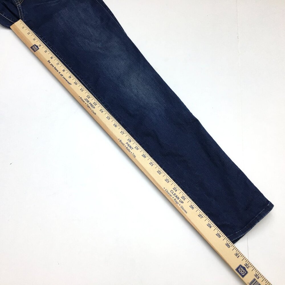 7 For All Mankind Jeans The Slim Cigarette Skinny Stretch Dark Wash size 29 - Picture 5 of 8